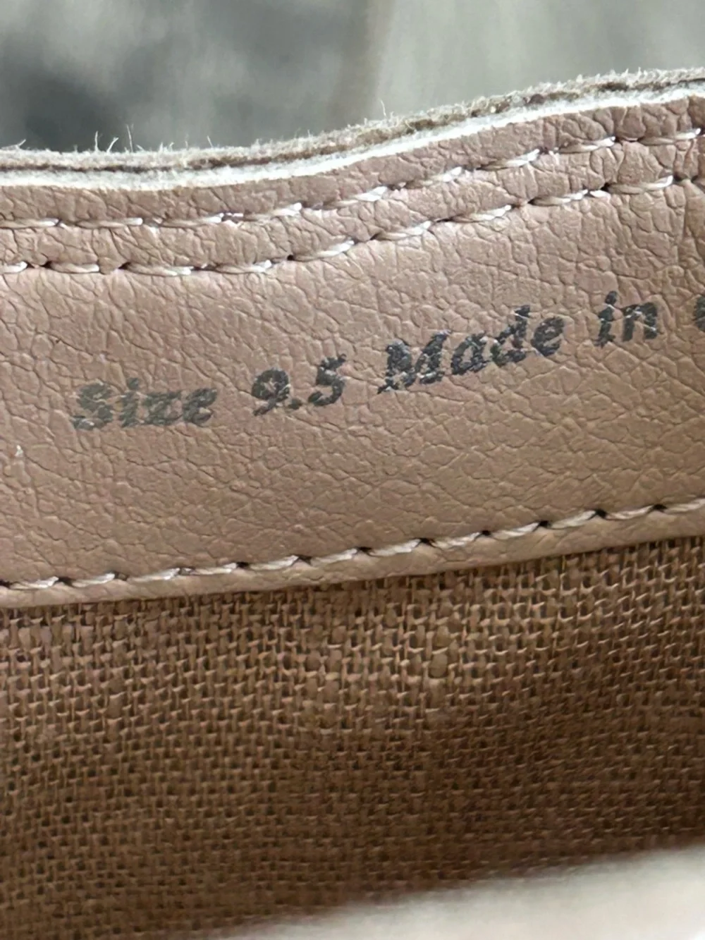 Dolce Vita Lars Leather Mule in Dune Suede Western Size 9.5 - Picture 11 of 12